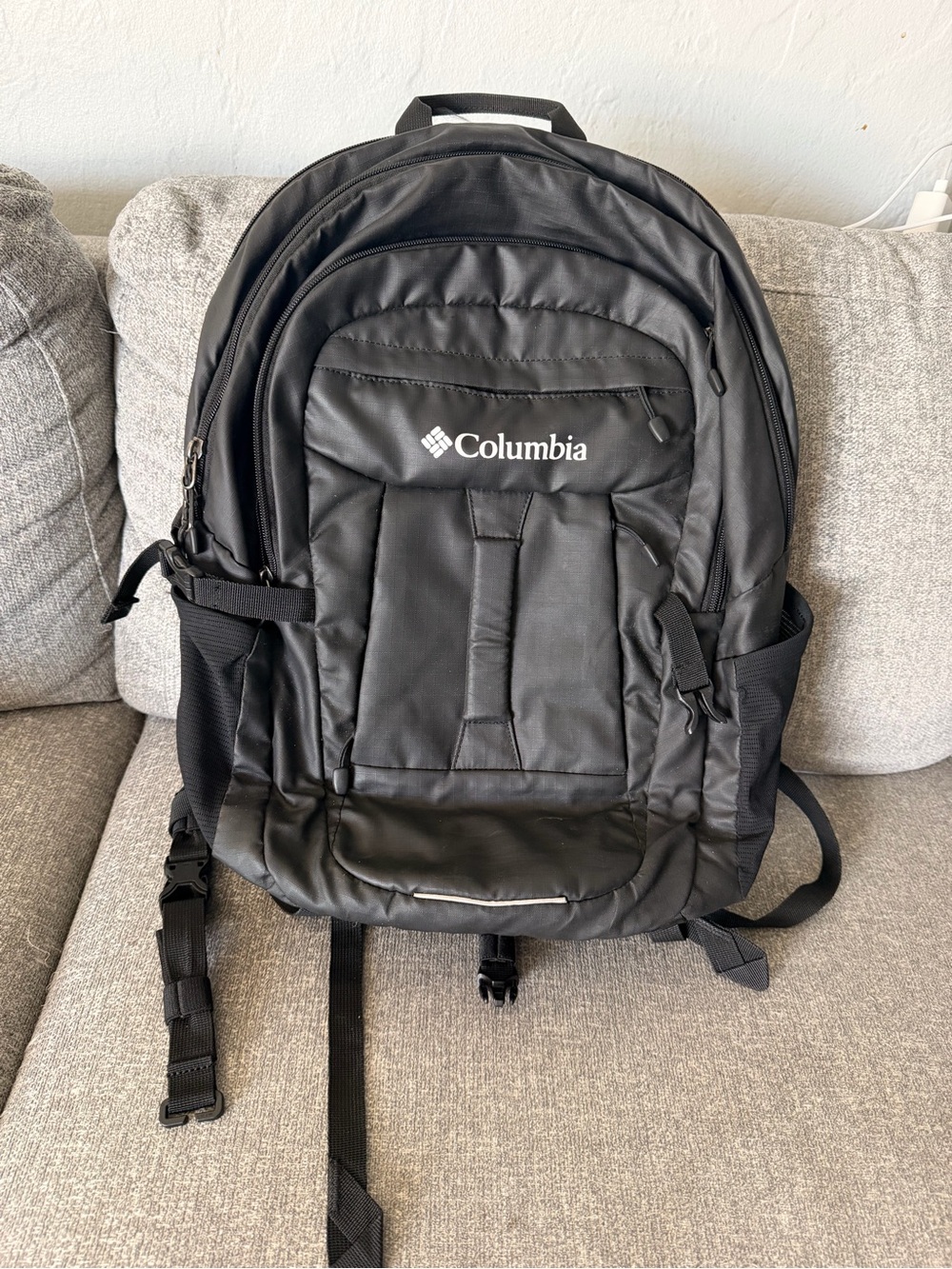 Columbia Black Men's Backpack with Padded Straps